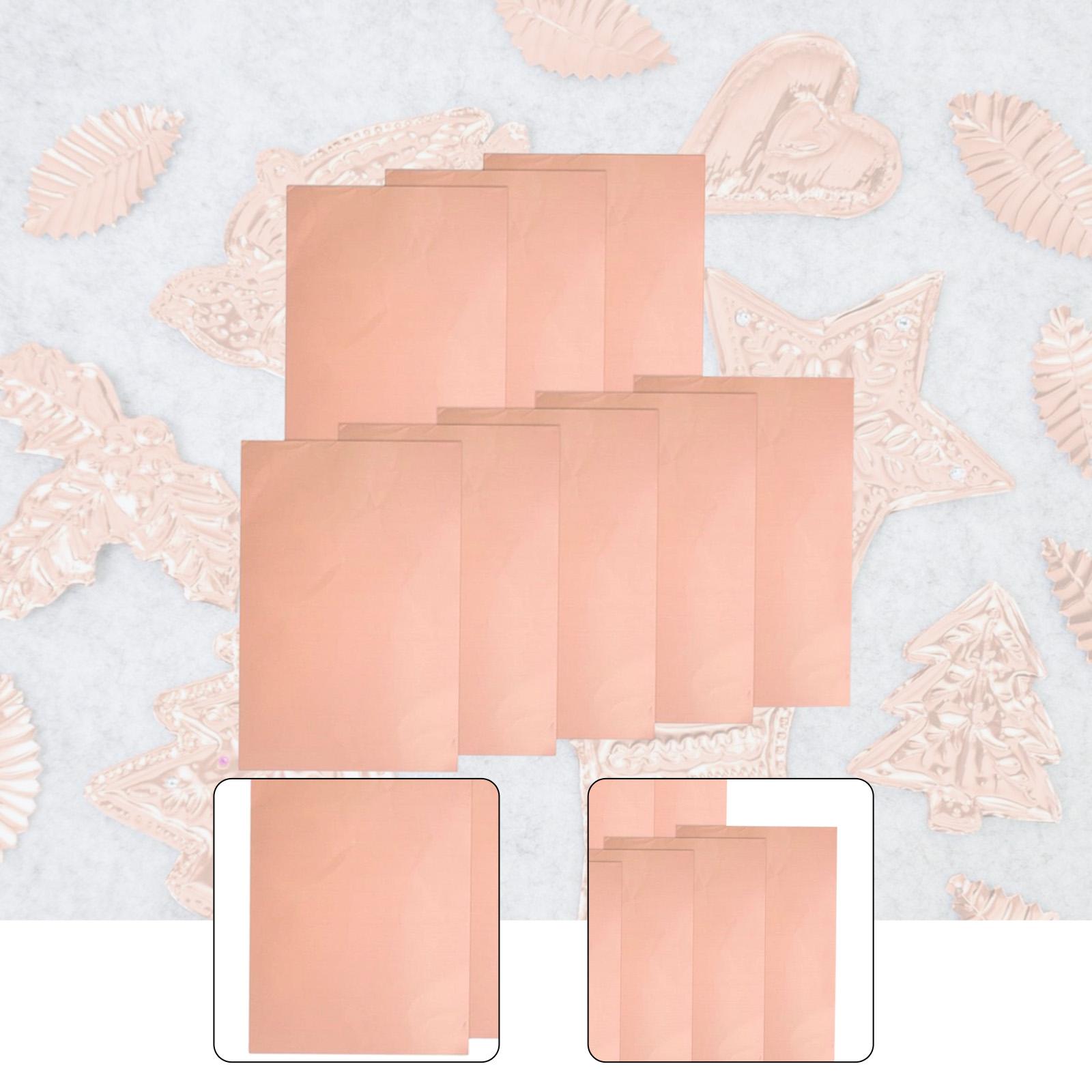 Papercraft Supply Invitation - Geprägte Metallic-Kartonpapierbögen für Bastelbedarf, individuelle Verpackungen