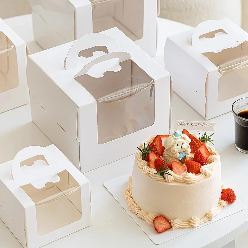 Wedding Cake Supply - 10 stücke Weiße Kuchen Box mit