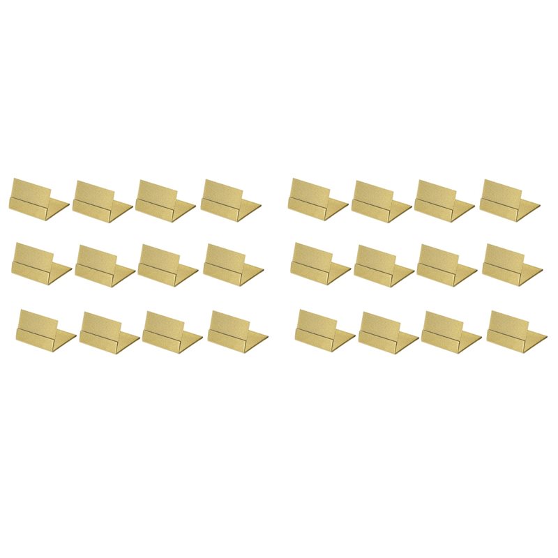 Table Number Gold - A96I-Gold Tischnummernhalter, 24er-Pack Metall-Tischkartenständer & Bildhalter.