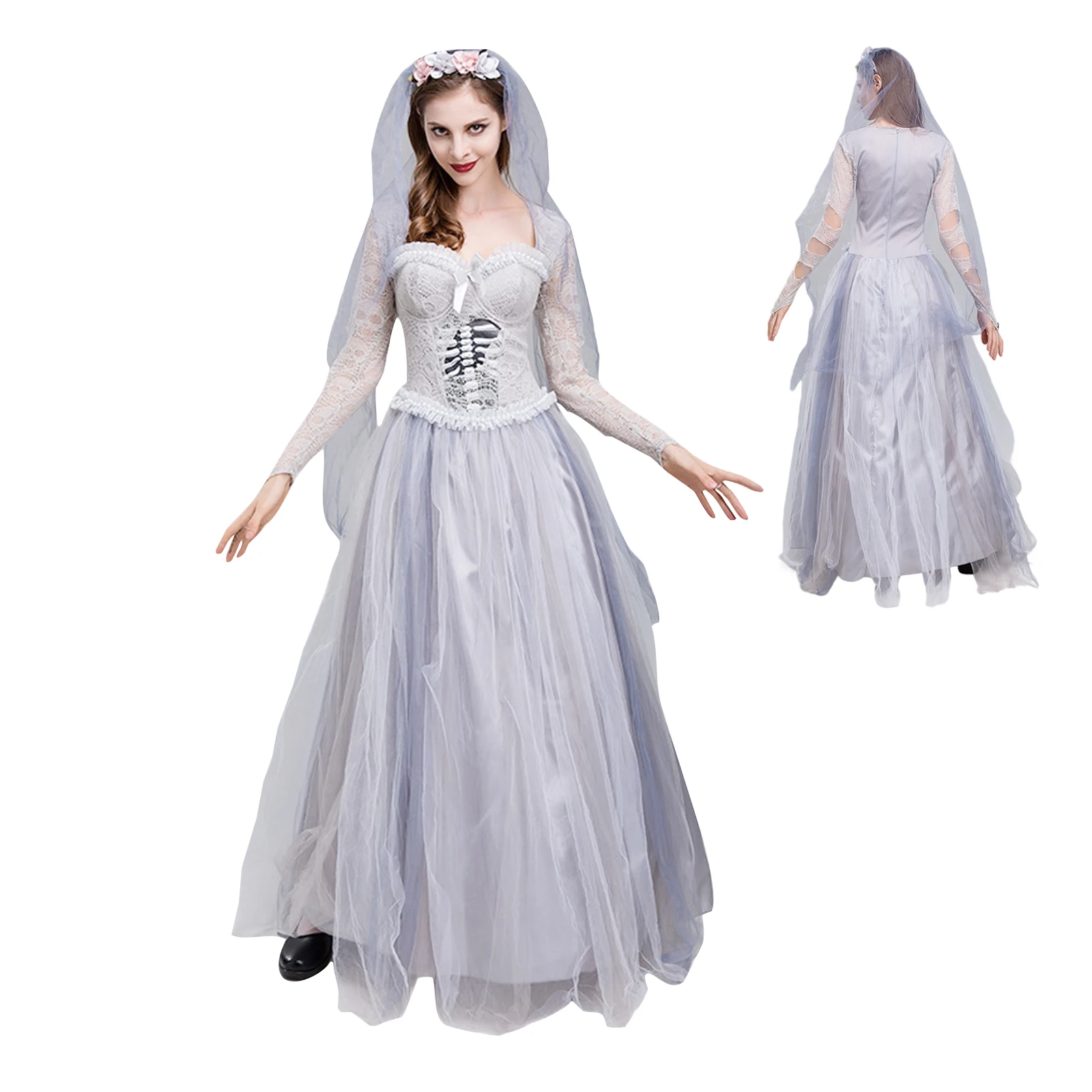 Suit Supply Wedding Party - 2025 neue Corpse BrideDress Mesh Party