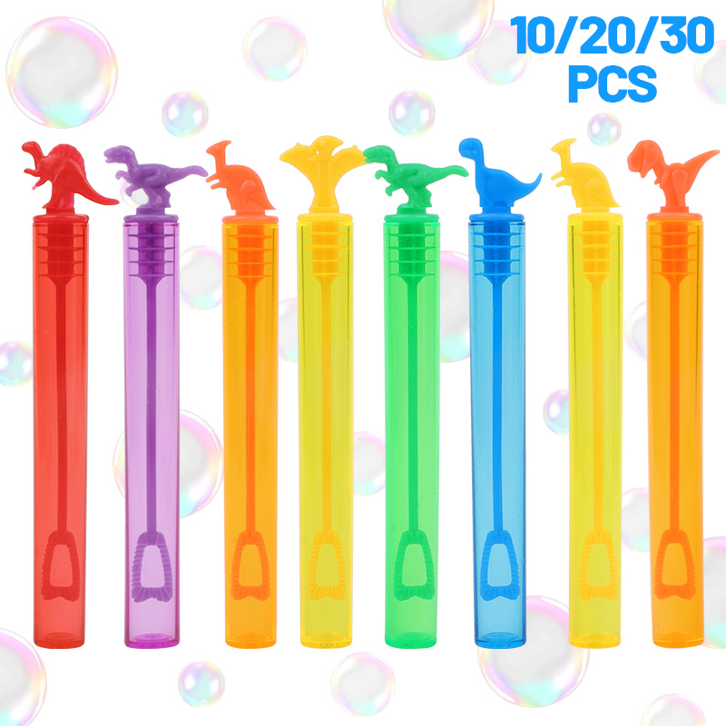 Wedding Supply List - 10/20/30 Stück Dinosaurier-Seifenblasenröhrchen Leere Seifenblasenflaschen Spielzeug