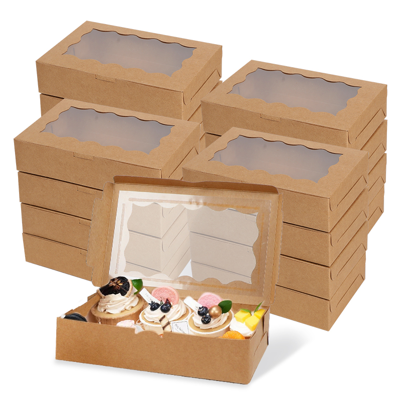 Wedding Cake Supply - 5/10/20 stücke Kuchen Bäckerei Box Mit