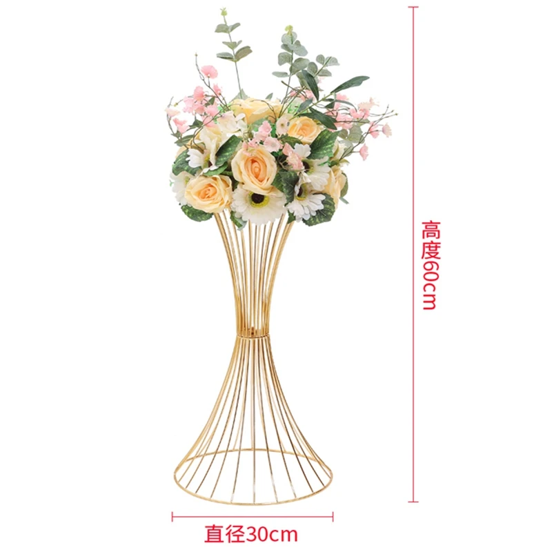Wedding Party Supply Store - Hochzeitsdekorationen-Shop: Hängende Bühnenhintergrund-Blumenregale aus Eisen, Hochzeitsrequisiten,