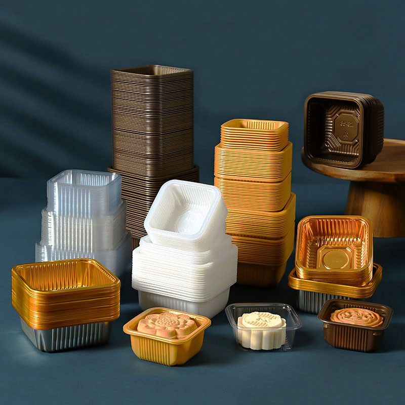 Wedding Cake Supply - 100 stücke Mooncake Plastiks chale Haustier