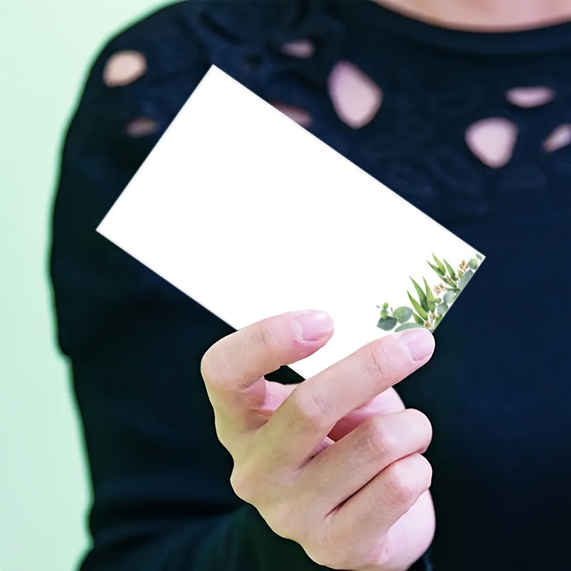 50 Stück grüne Blanko-Nachrich – Wedding Supply Company Bewertung und Preis