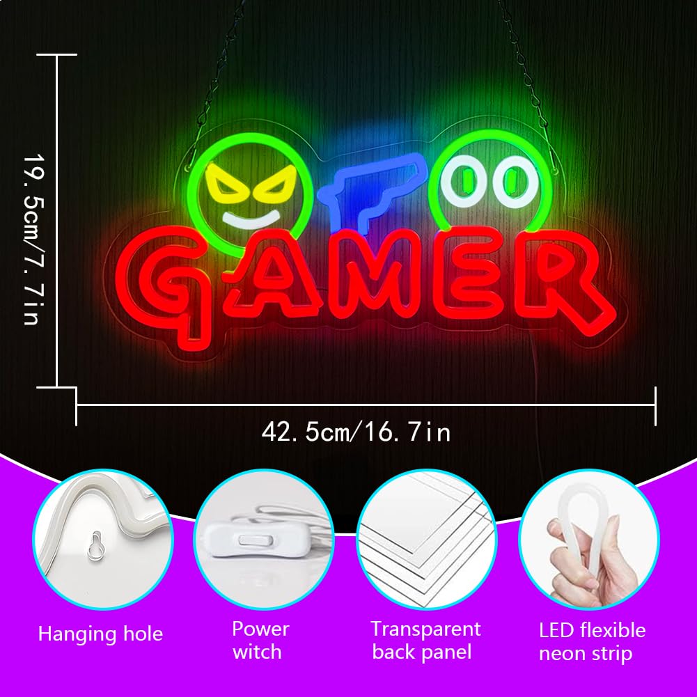 Gamer Neon-Schild LED-Wandleuc – Wedding Led Bewertung und Preis