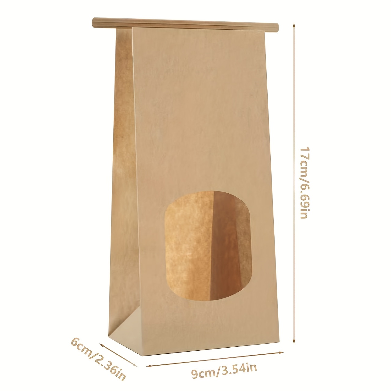 30 braune Papiertüten mit Sich – Wedding Supply Company Bewertung und Preis