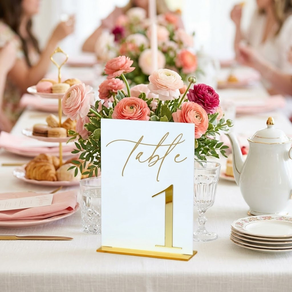 Hochzeitstischnummern 1-10 mit – Table Number Gold Bewertung und Preis