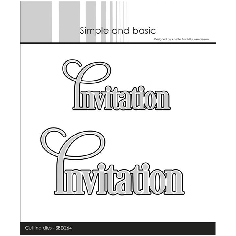 Invitation Words Metal Cutting – Papercraft Supply Invitation Bewertung und Preis