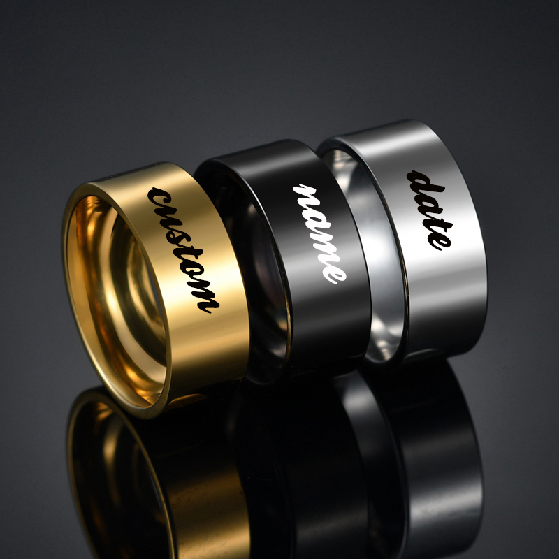 Atoztide 4/6/8mm personalisier – Wedding Zone Bewertung und Preis