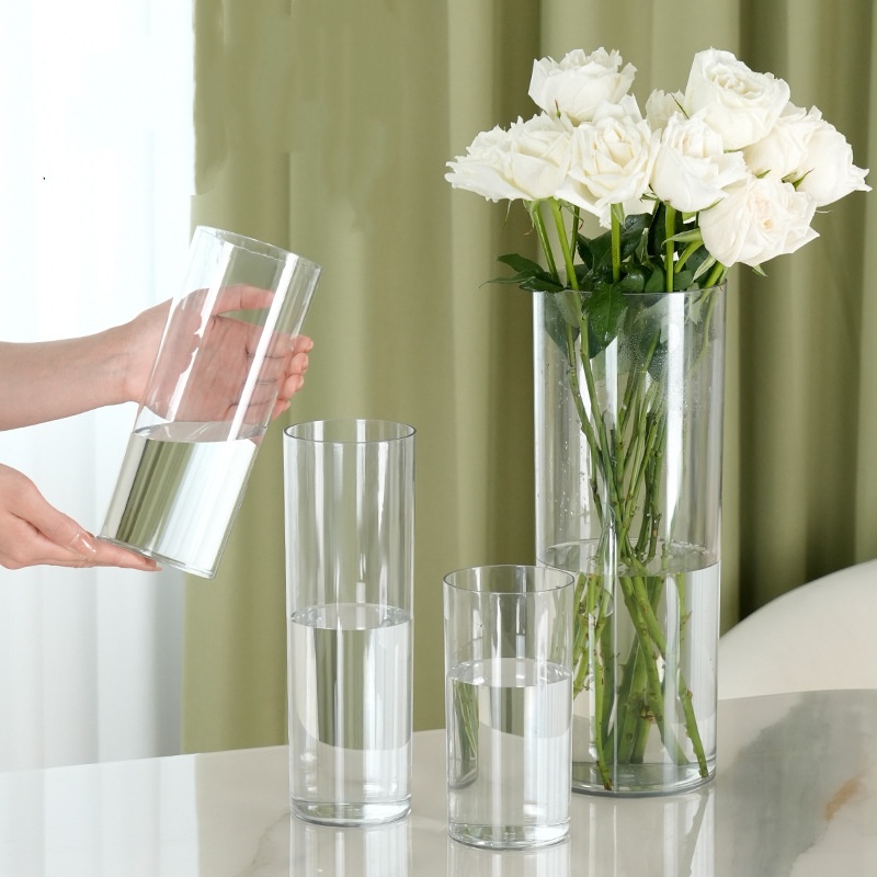Neue Acryl-Klarsicht-Zylinder- – Centerpiece Vase Tall Bewertung und Preis