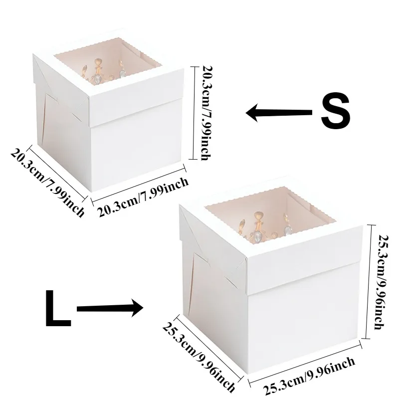 yes2/4/6 Stück Einweg-Kuchenbo – Wedding Cake Supply Bewertung und Preis