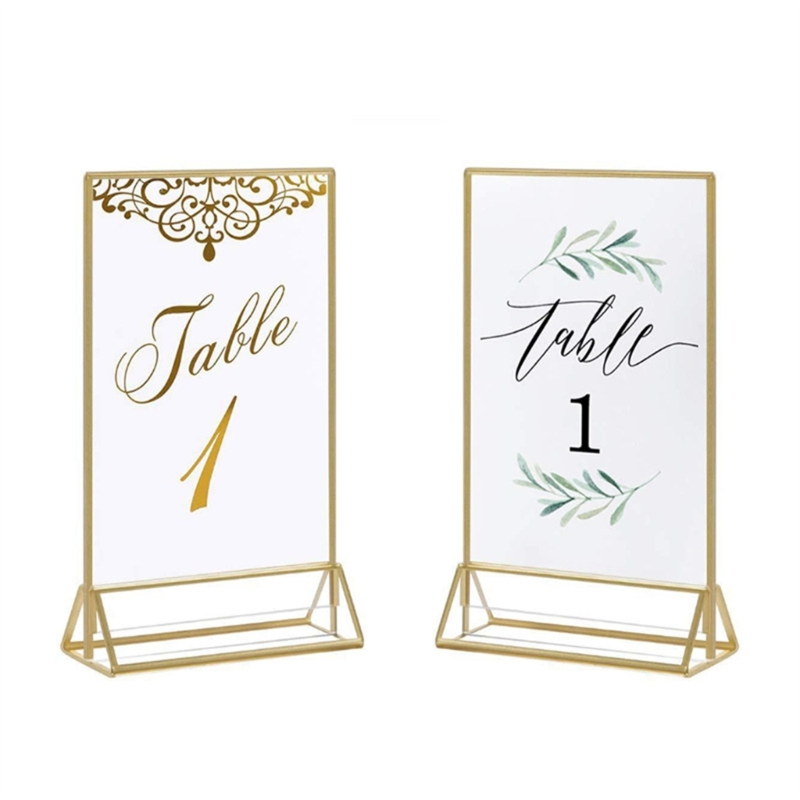 Klarer Acryl Hochzeit Tisch nu – Table Number Gold Bewertung und Preis