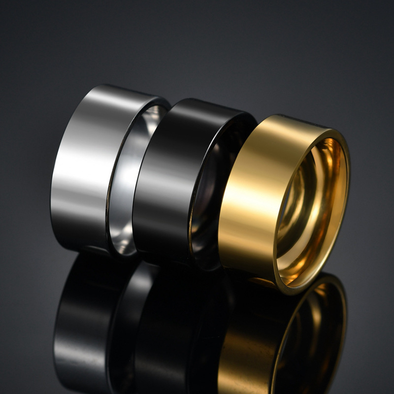 Trendiger 8 mm glatter, person – Wedding Zone Bewertung und Preis