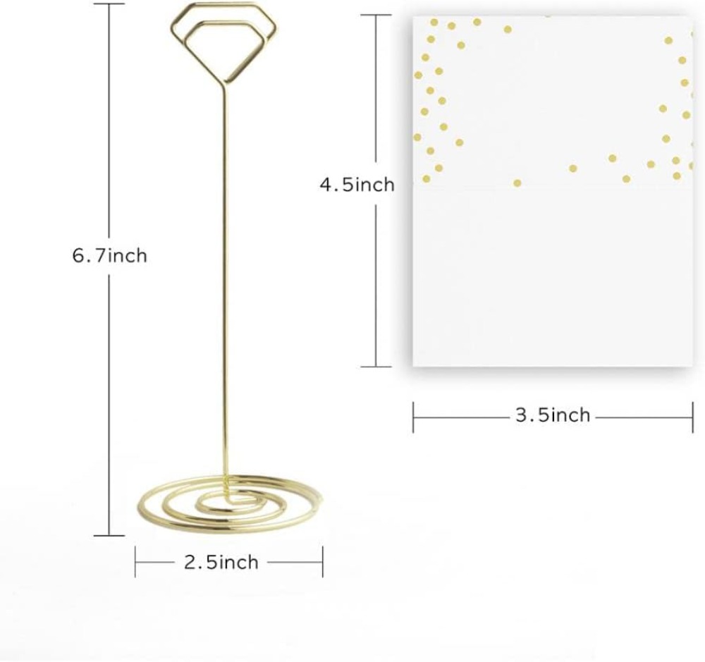 12 Stück Einzigartige Tischnum – Place Card Holder Bewertung und Preis