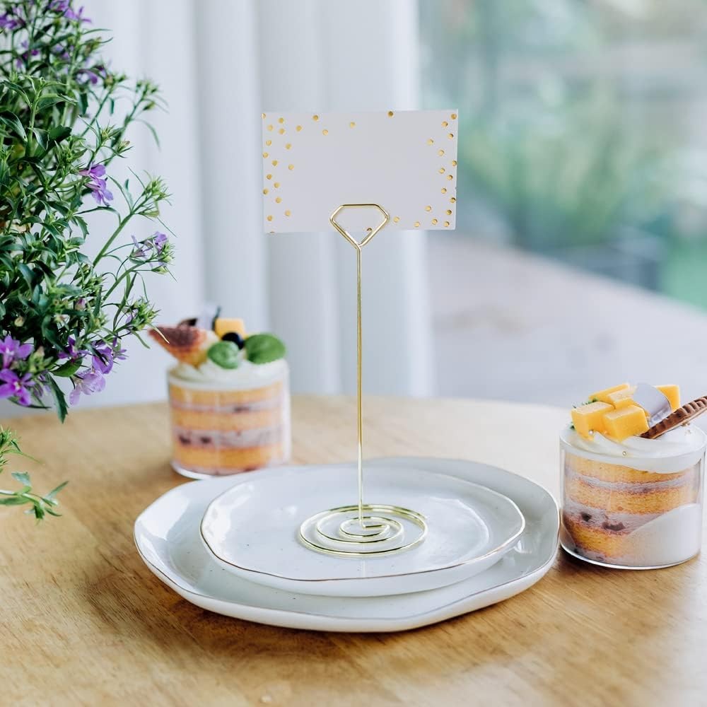 12 Stück Einzigartige Tischnum – Place Card Holder Bewertung und Preis