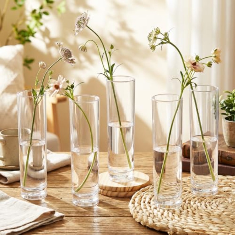 48 Stück Acryl-Zylindervasen f – Centerpiece Vase Tall Bewertung und Preis