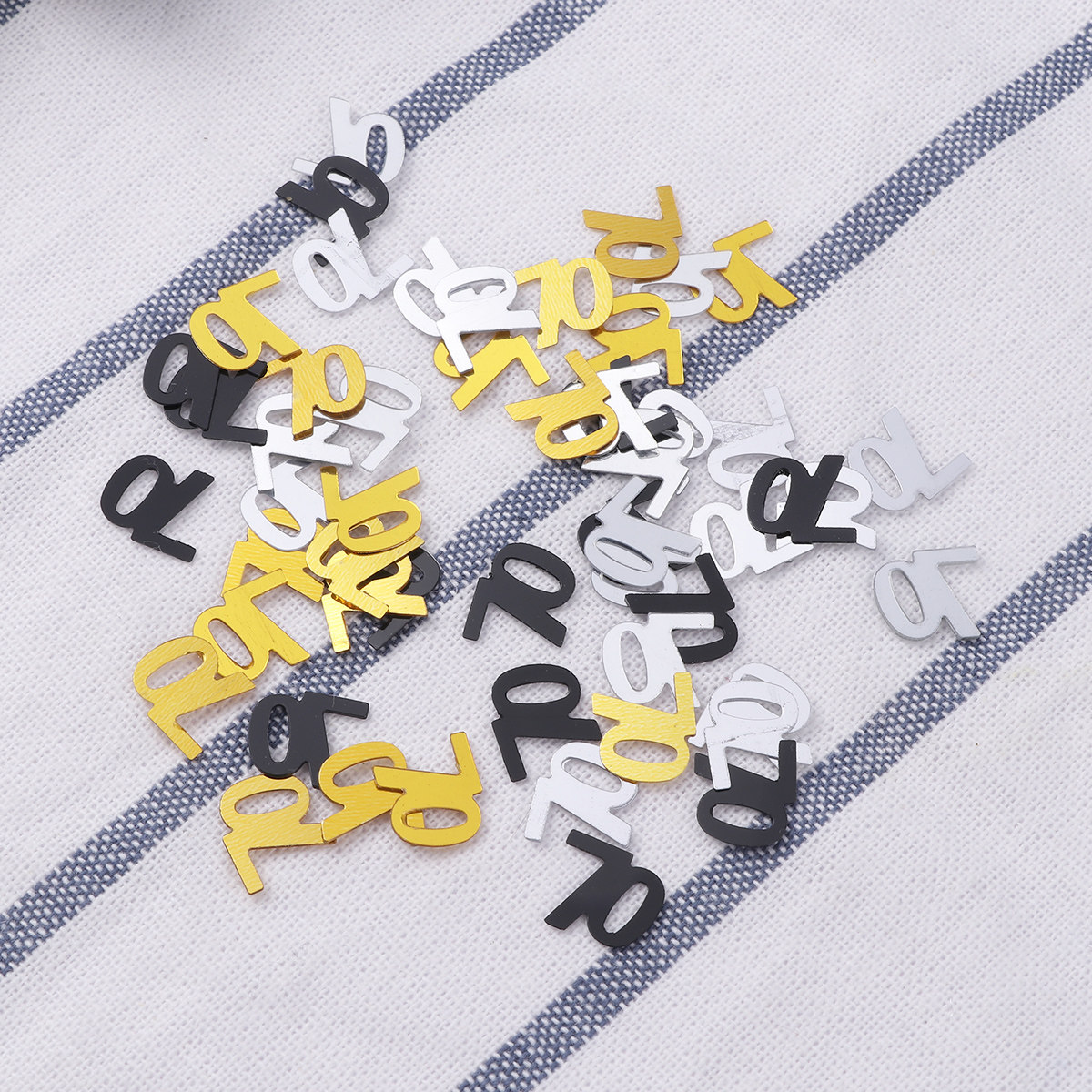 1200 Stück Zahlen-Konfetti Par – Table Number Gold Bewertung und Preis