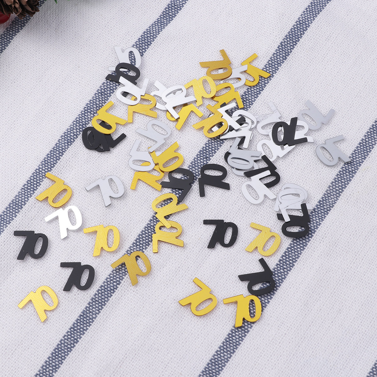 1200 Stück Zahlen-Konfetti Par – Table Number Gold Bewertung und Preis