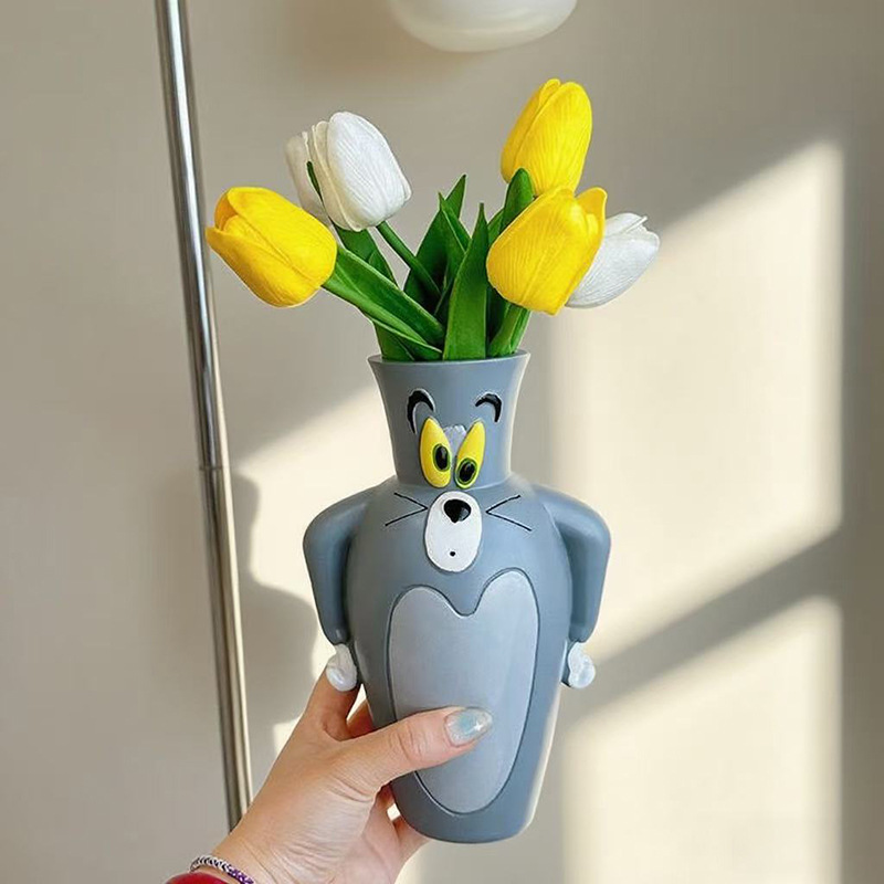 Cartoon Tom und Jerry Neue Vas – Flower Girl Basket Bewertung und Preis