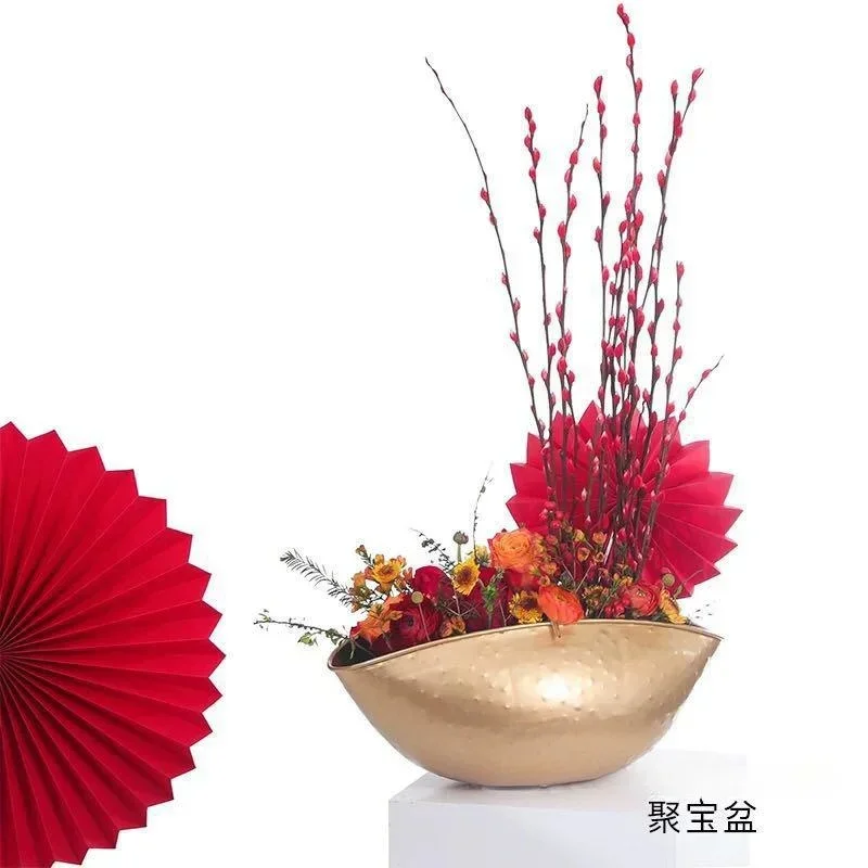 Neue große goldene Schüssel To – Centerpiece Vase Tall Bewertung und Preis