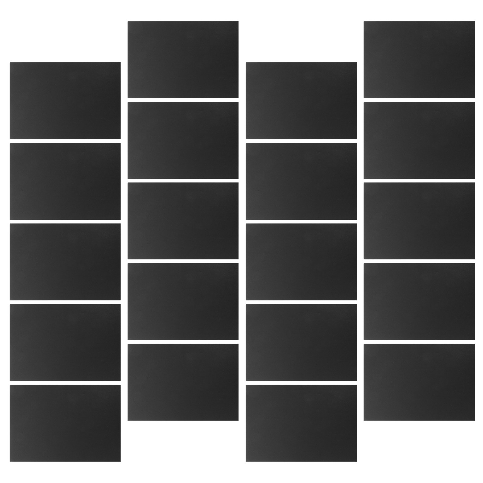60 Stück schwarze, dicke Karto – Papercraft Supply Invitation Bewertung und Preis