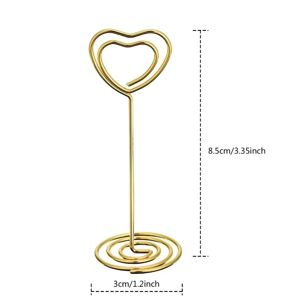 10 Stück herzförmige Tischnumm – Table Number Gold Bewertung und Preis