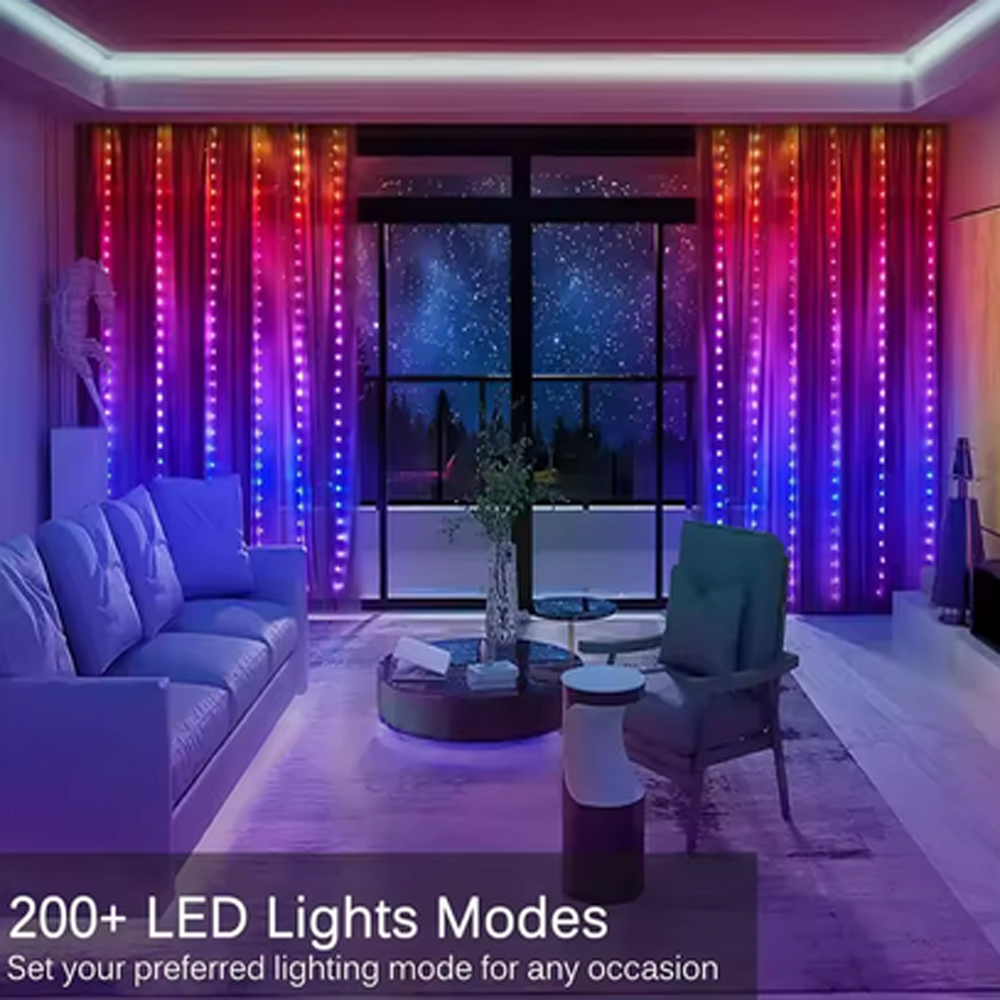 3M RGB Smart LED Vorhang Licht – Wedding Led Bewertung und Preis