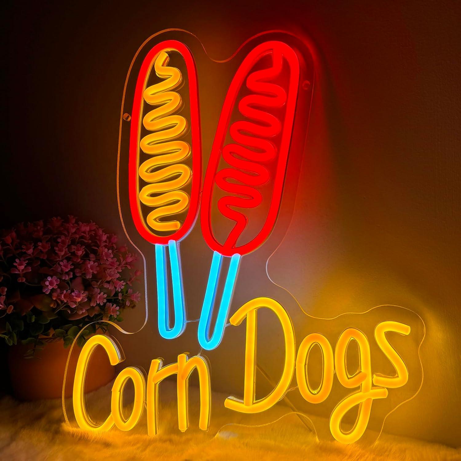 Corn Dog Neon-Schild Snack USB – Wedding Led Bewertung und Preis
