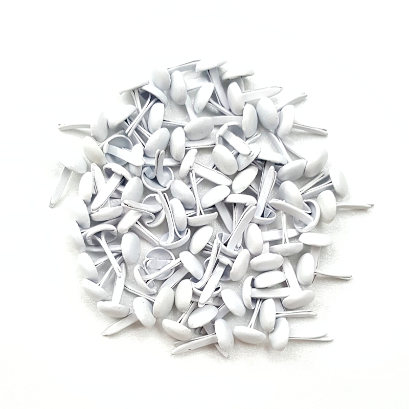500 stücke 5mm Weiß Metall Bra – Papercraft Supply Invitation Bewertung und Preis