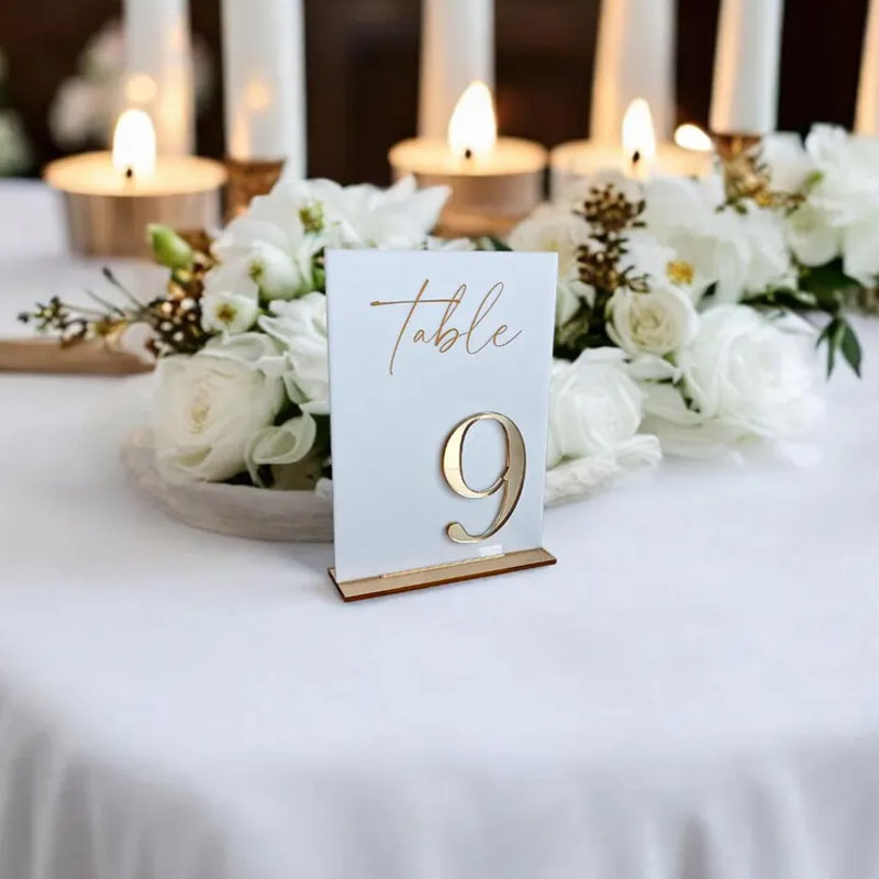 Hochzeitstischnummern für Zere – Table Number Gold Bewertung und Preis